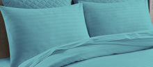 Load image into Gallery viewer, 100% Egyptian cotton striped pillow cases
