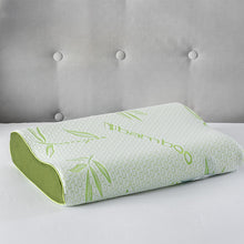 Load image into Gallery viewer, Bamboo Memory Foam Contour pillow .
