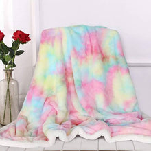Load image into Gallery viewer, Rainbow Teddy Tie Dye Bedding &amp; Accesories
